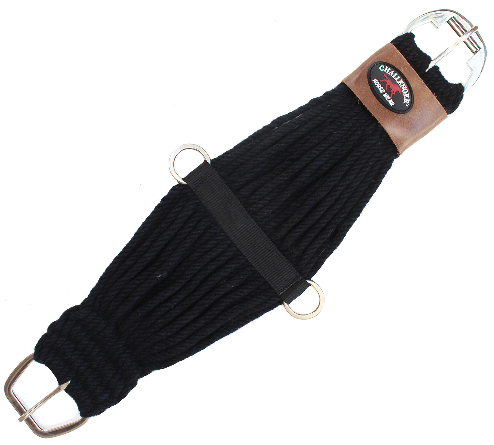 Horse Western 27 Strand Double Weave Tan Mohair Roper Cinch 97RT07