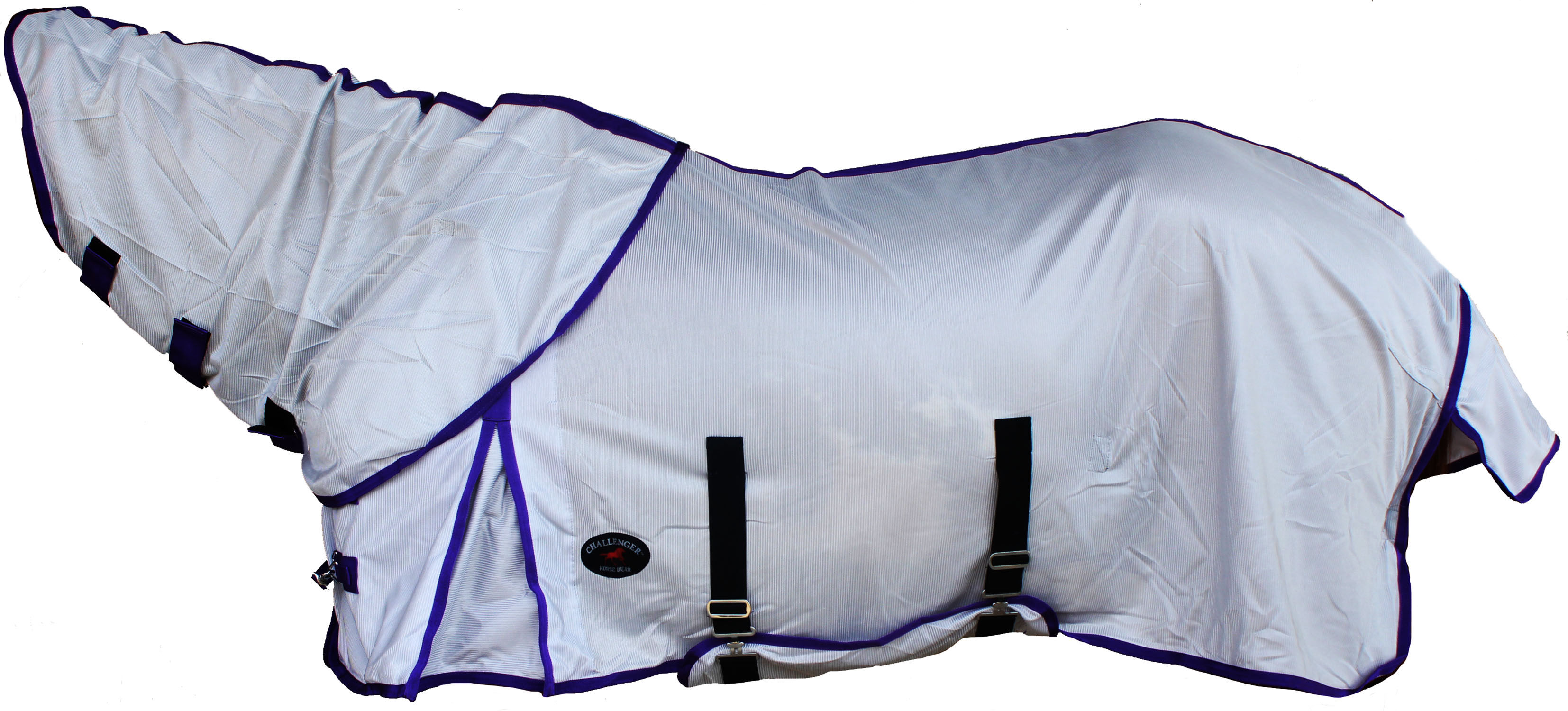 Couverture D'été Pour Cheval 66 Pouces Imprimé Zèbre - Challenger Mesh Summer FlySheet, Airflow, Neuve