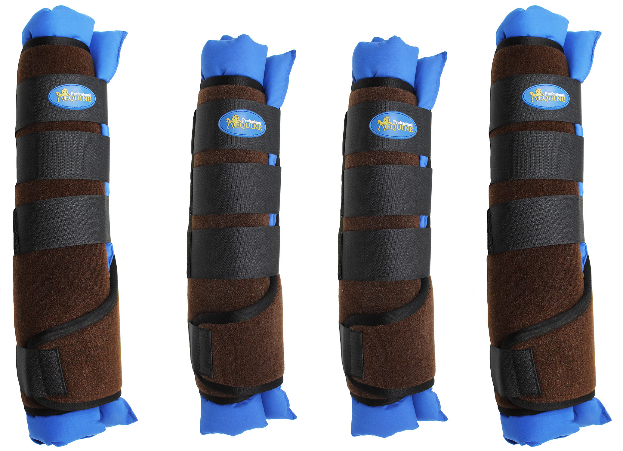 Horse 4Pack Leg Care Stable Shipping Neoprene Boot Wraps Care Orange 4118RB eBay