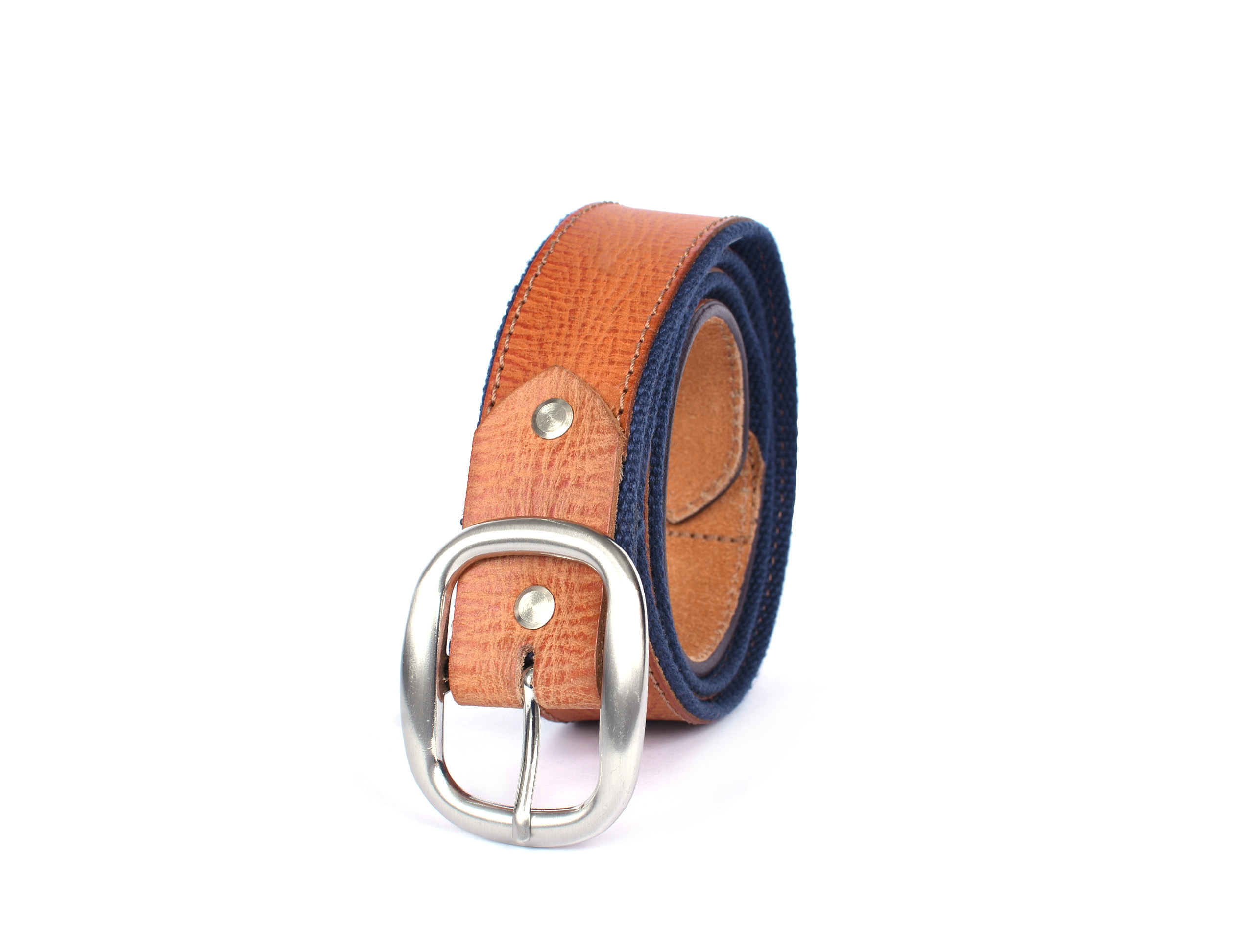 Herren Leder 1-1/2" breit Sport bestickt Gürtel 12AFBT3 - Bild 3 von 21