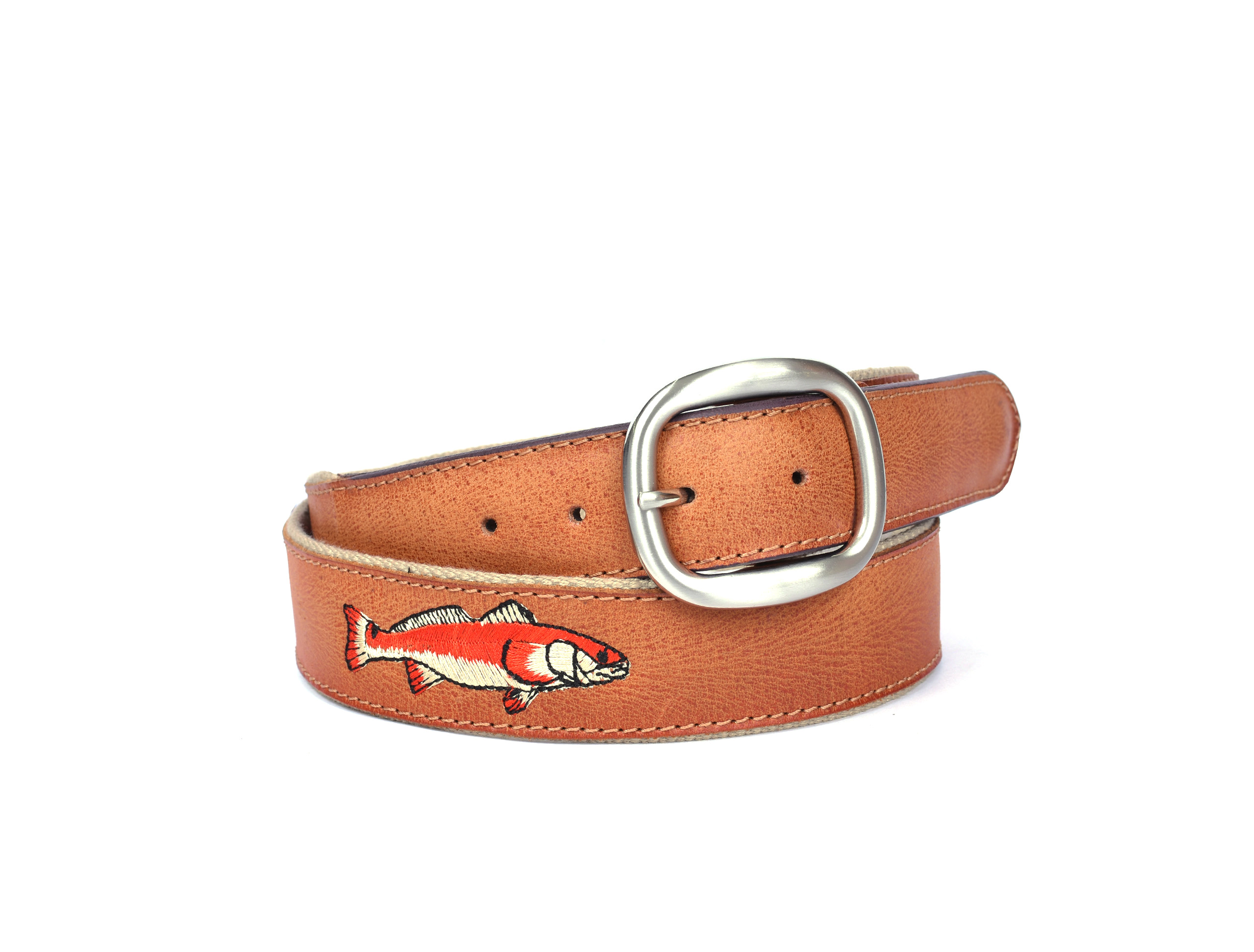 Herren Leder 1-1/2" breit Sport bestickt Gürtel 12AFBT3 - Bild 13 von 21