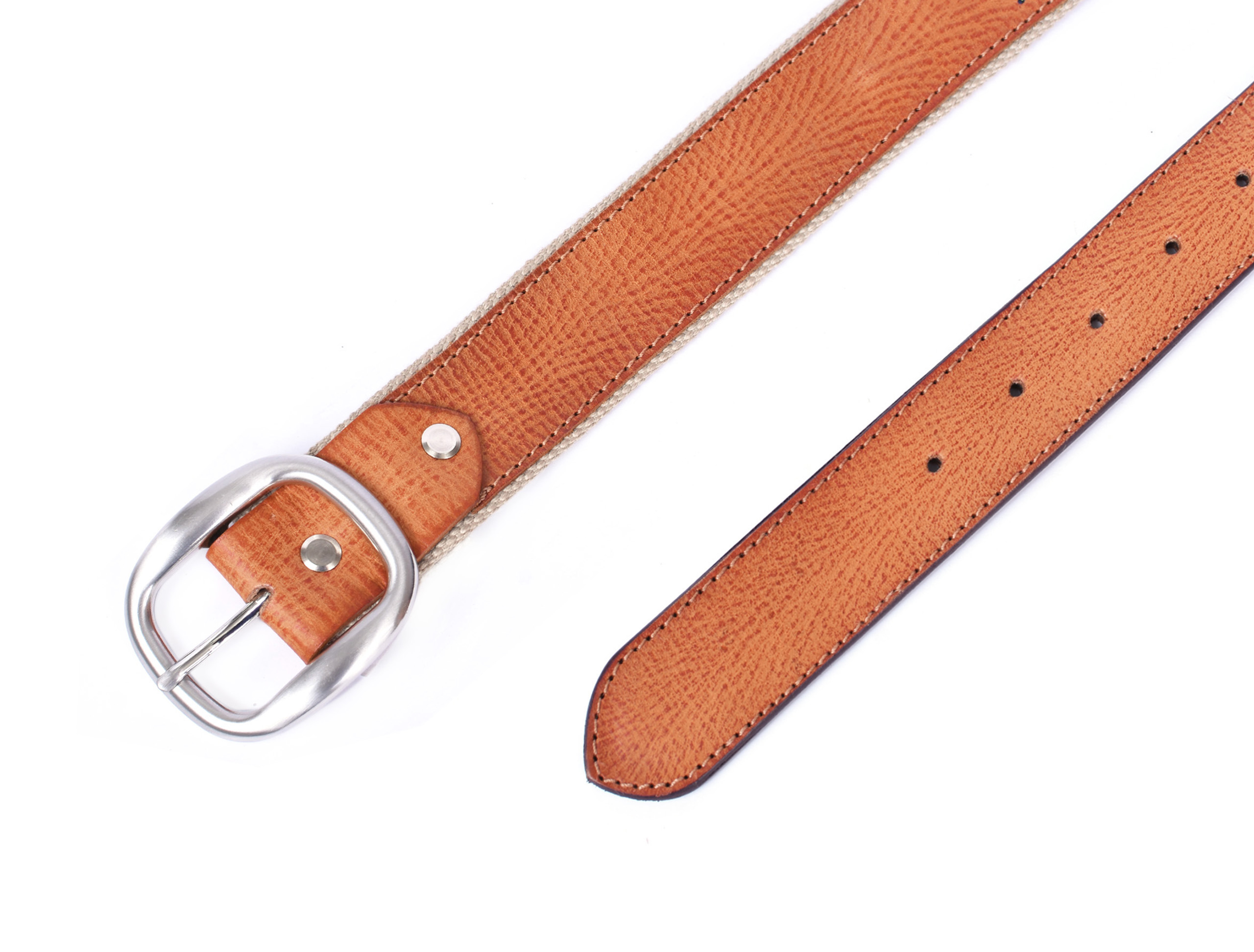Herren Leder 1-1/2" breit Sport bestickt Gürtel 12AFBT3 - Bild 20 von 21