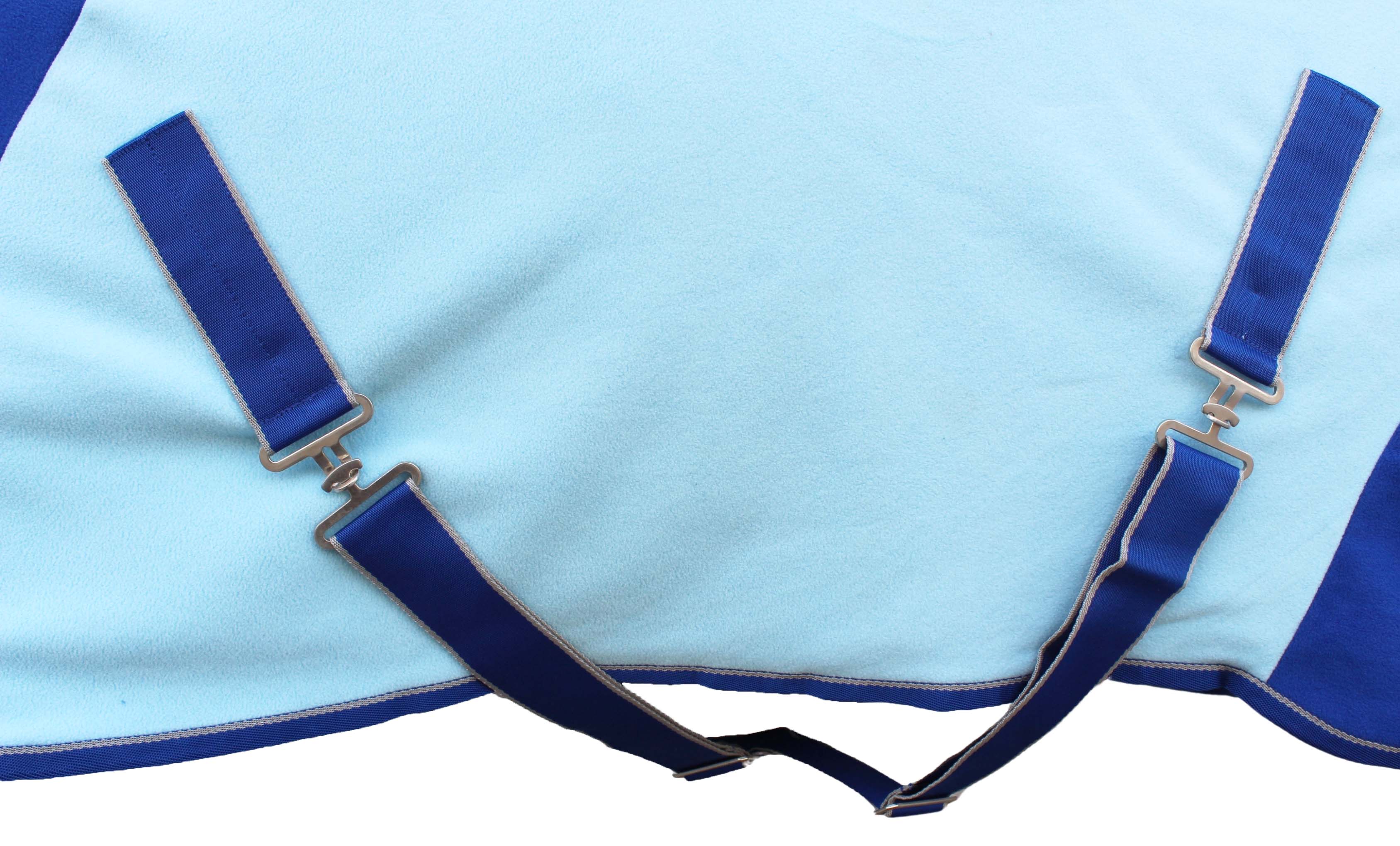 Horse Sheet Polar FLEECE COOLER Exercise Blanket Wicks Moisture 43F - Picture 40 of 41