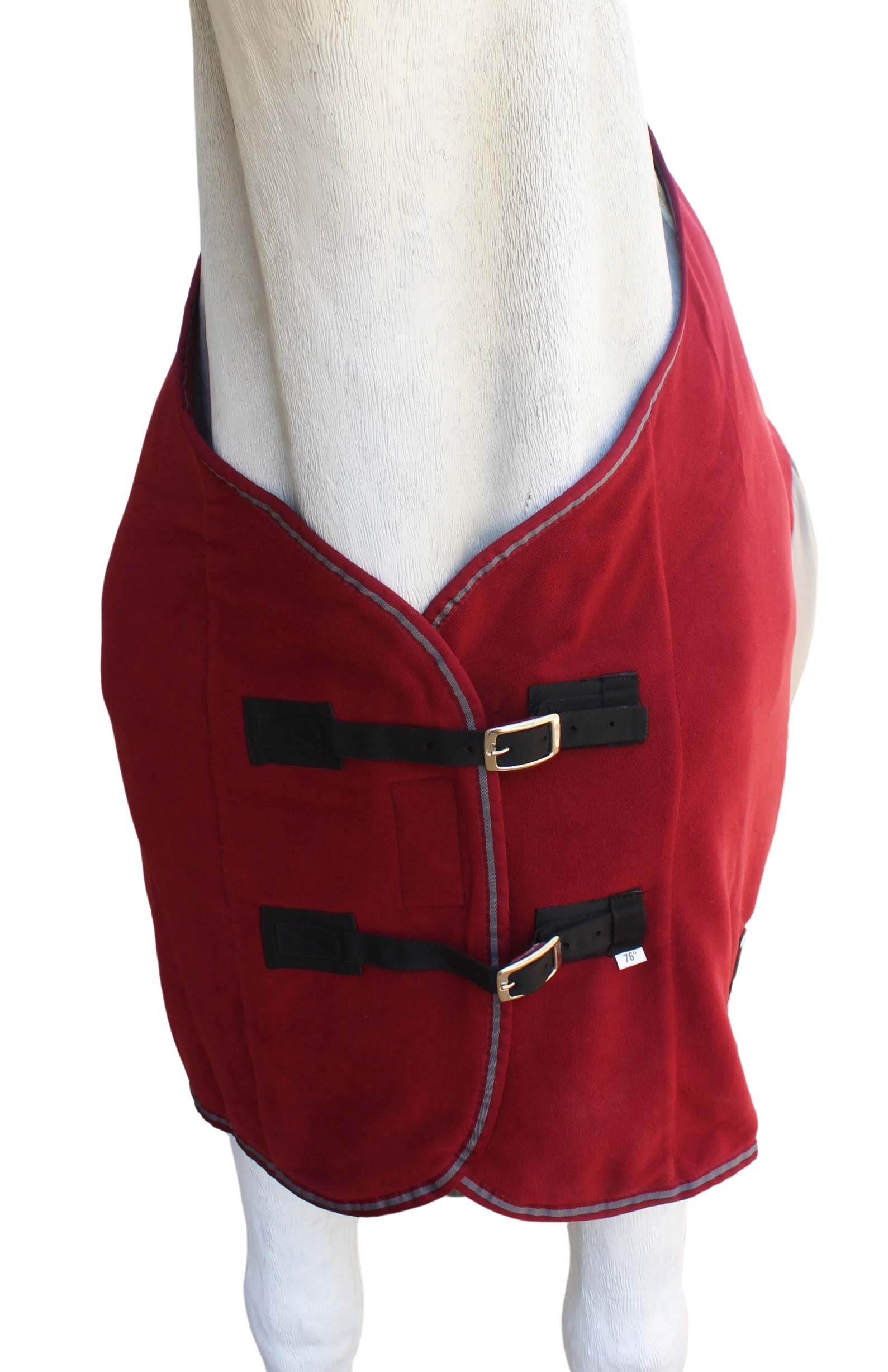 Horse Sheet Polar FLEECE COOLER Exercise Blanket Wicks Moisture 43F - Picture 11 of 41