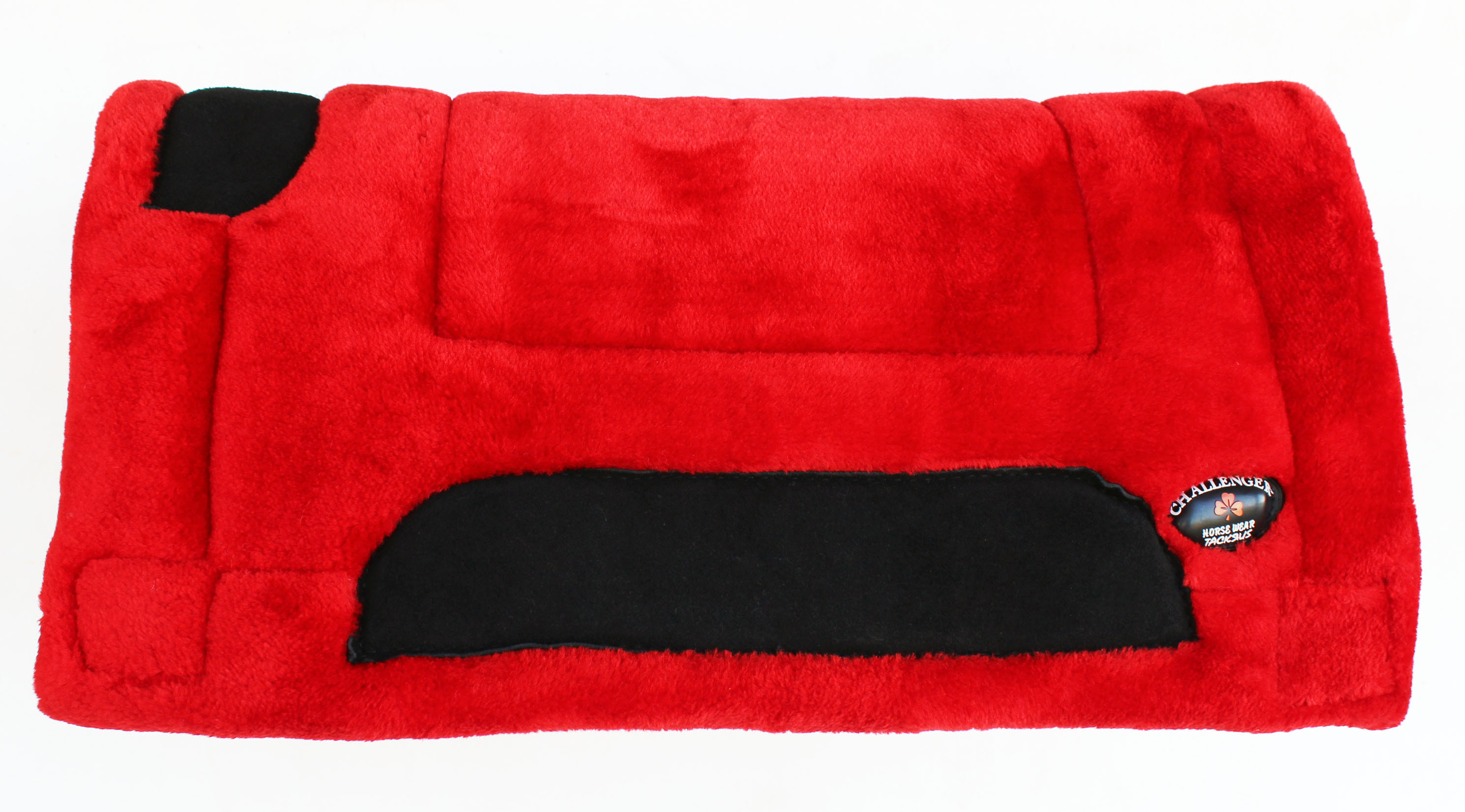 Horse Saddle Pad Western Double Fleece Pony Red 39132RD for sale online