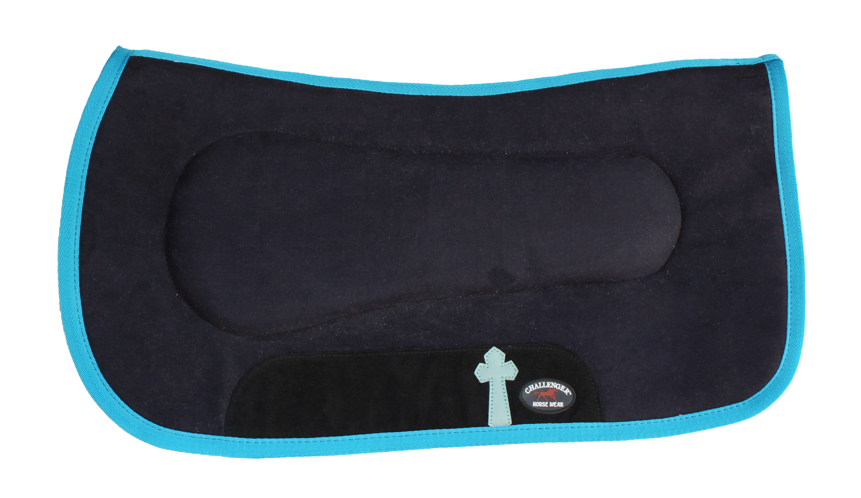 Horse SADDLE PAD Western Contoured Lightweight 39142PB eBay