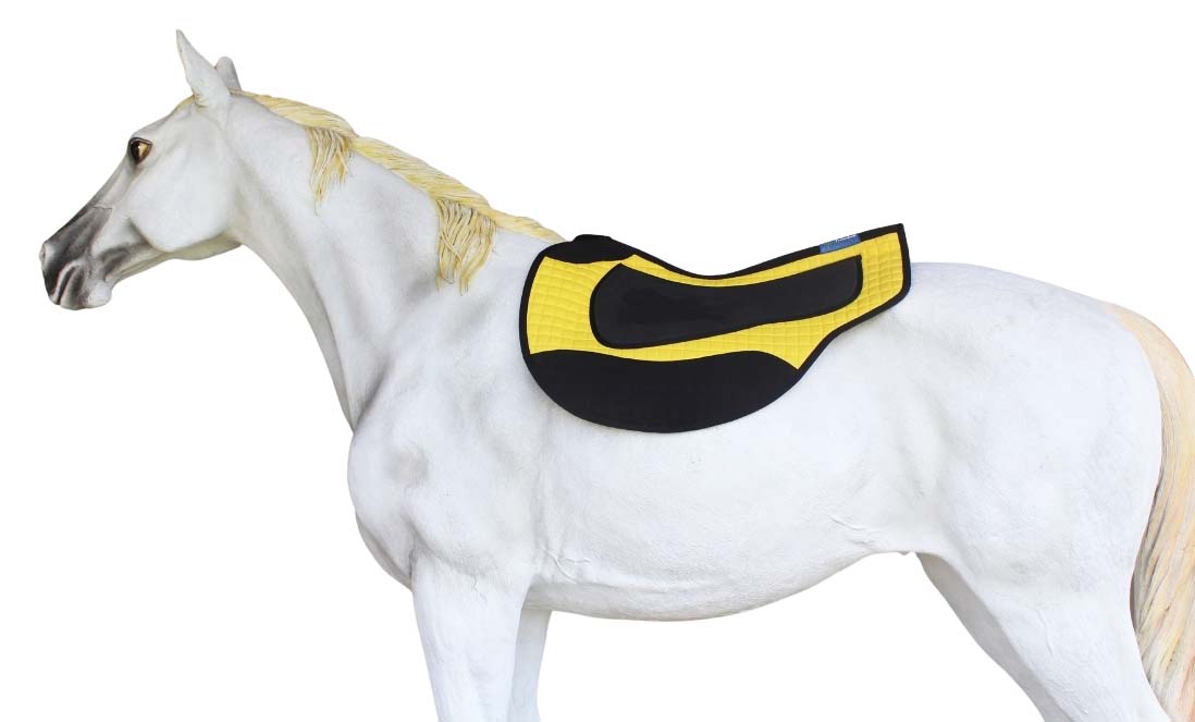 Horse Quilted Endurance Contoured Barrel Gel Comfort Saddle Pad 39185 - Picture 40 of 43