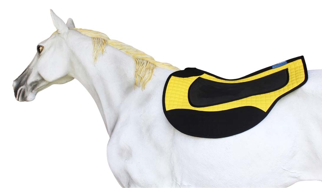 Horse Quilted Endurance Contoured Barrel Gel Comfort Saddle Pad 39185 - Picture 41 of 43