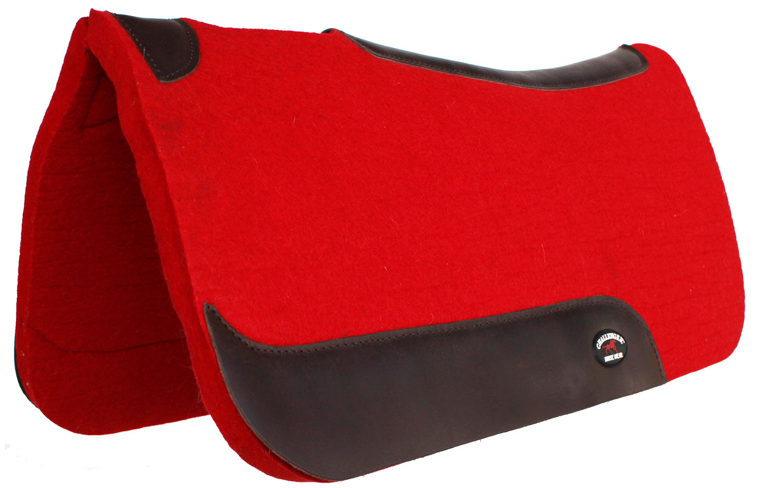 3/4" Thick Horse SADDLE PAD Western Contoured Wool Felt Moisture Wicking 39RT06 - Picture 22 of 39