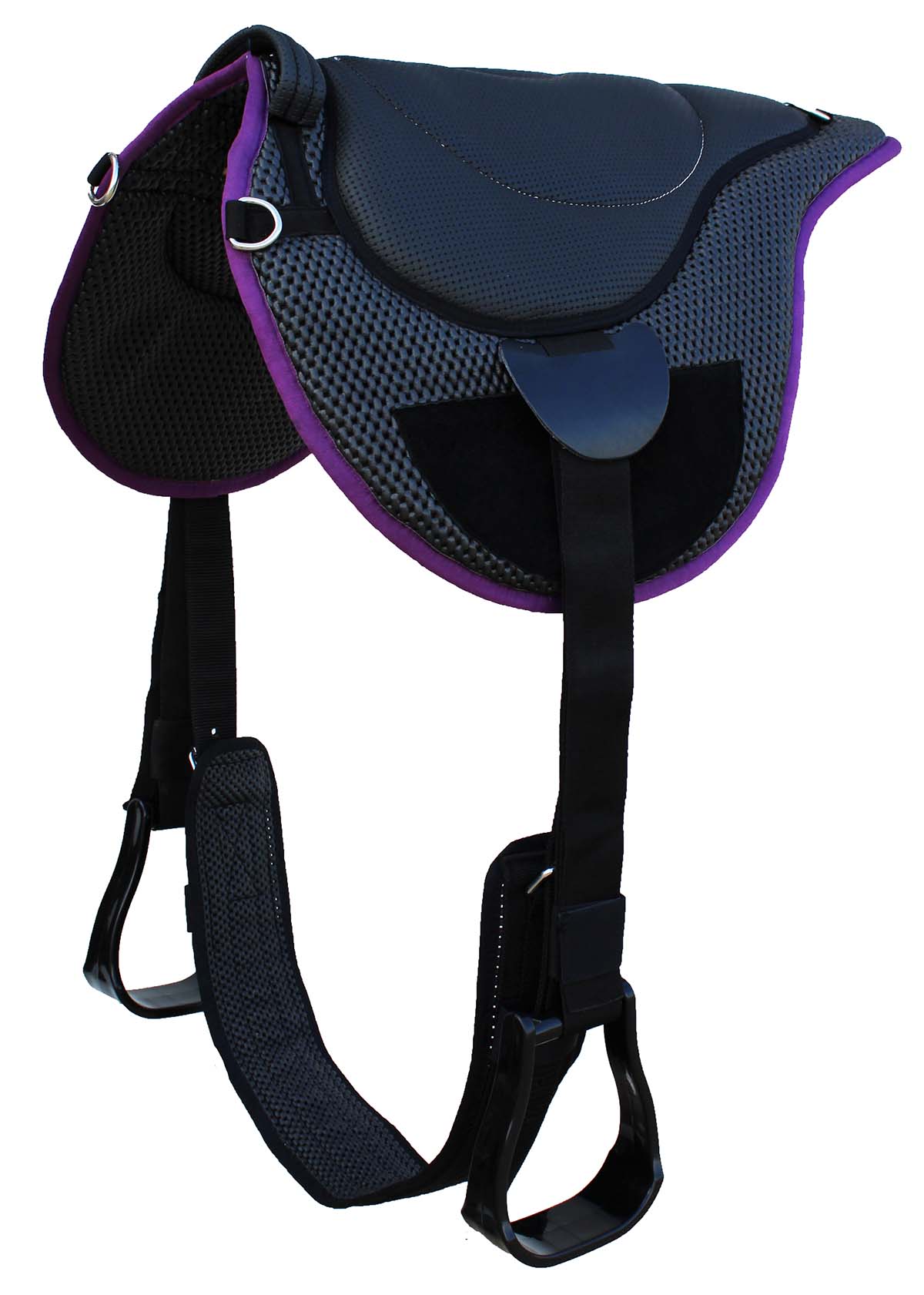 Pferde Schabracke Pferd Western leicht atmungsaktiv Neopren Bareback 39TS03 - Bild 12 von 21