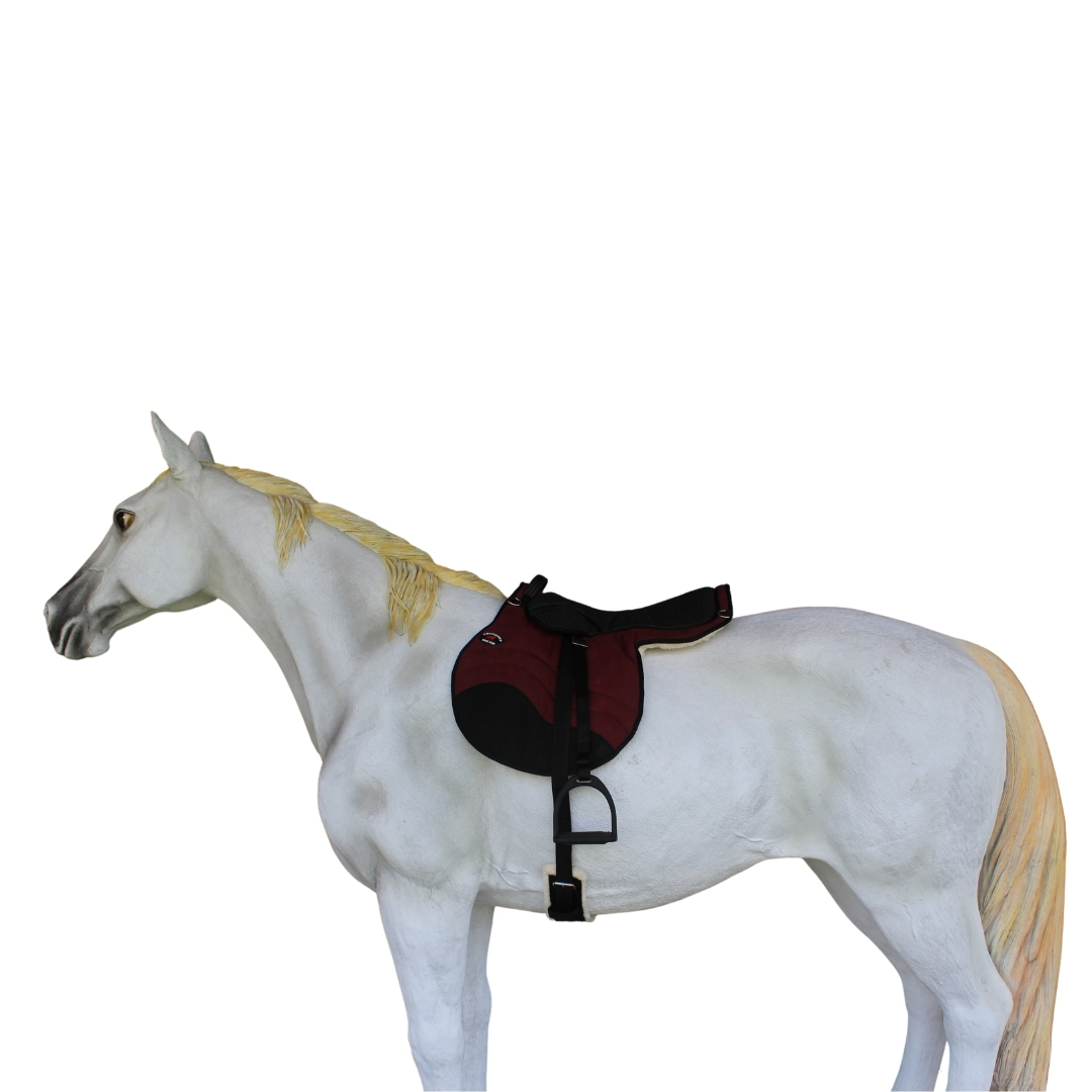 Horse English Western Trail Fleece Padded Adjustable Bareback Saddle Pad 39TS05 - 第 20/53 張圖片