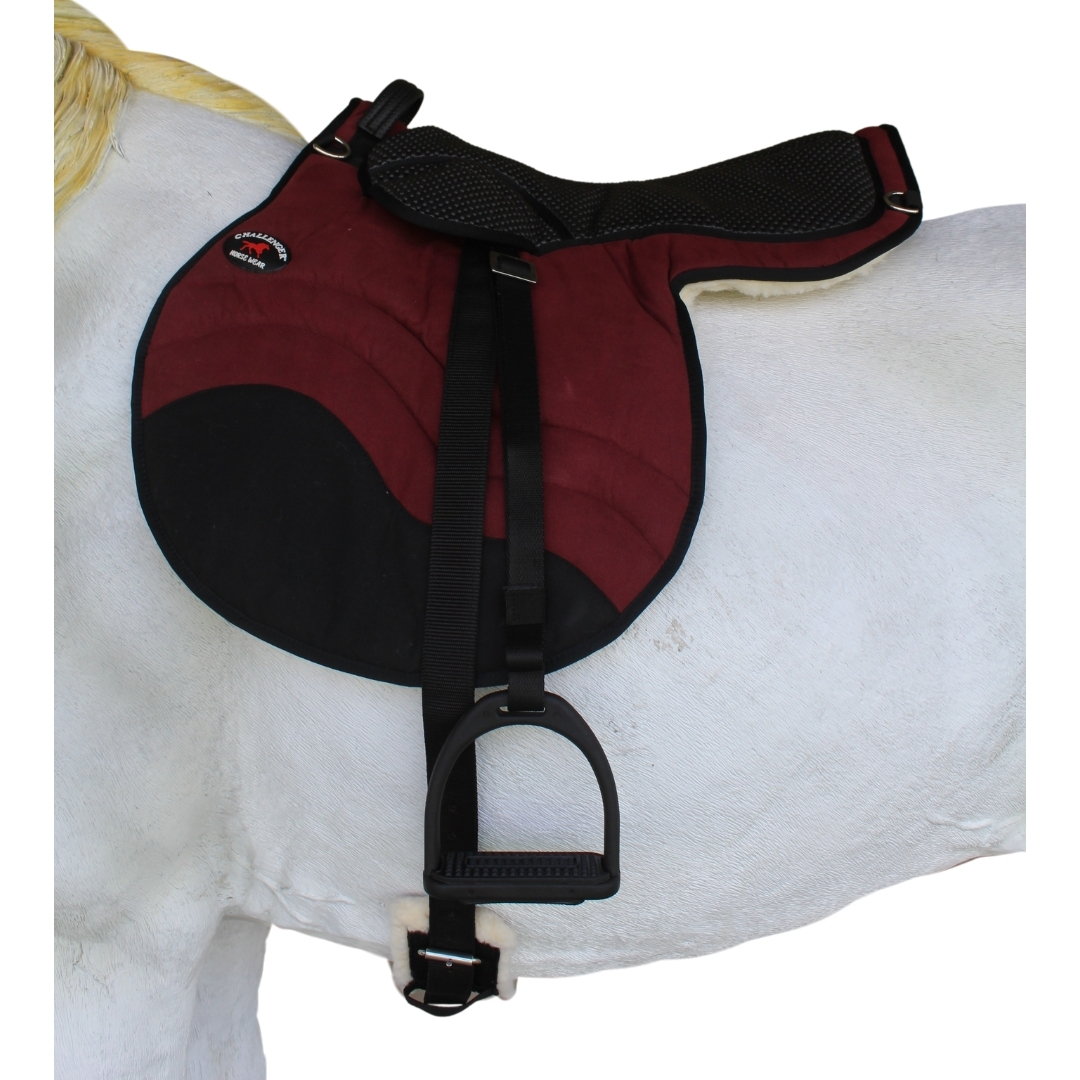 Horse English Western Trail Fleece Padded Adjustable Bareback Saddle Pad 39TS05 - 第 22/53 張圖片
