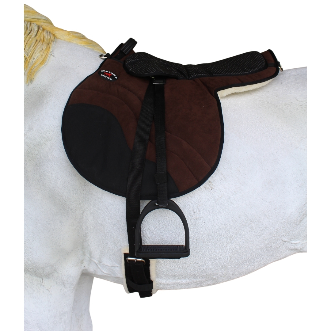 Horse English Western Trail Fleece Padded Adjustable Bareback Saddle Pad 39TS05 - 第 14/53 張圖片