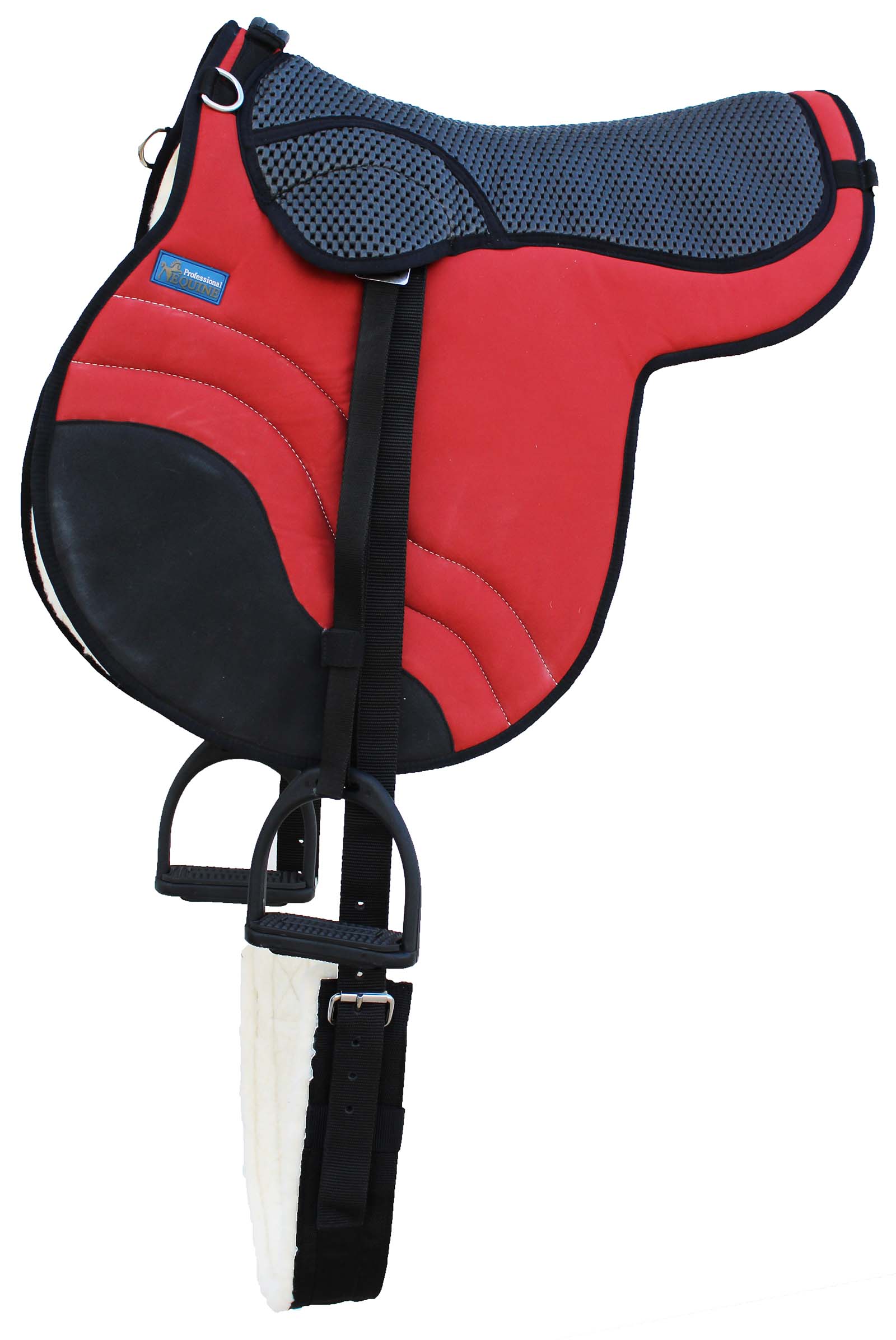 Horse English Western Trail Fleece Padded Adjustable Bareback Saddle Pad 39TS05 - 第 25/53 張圖片