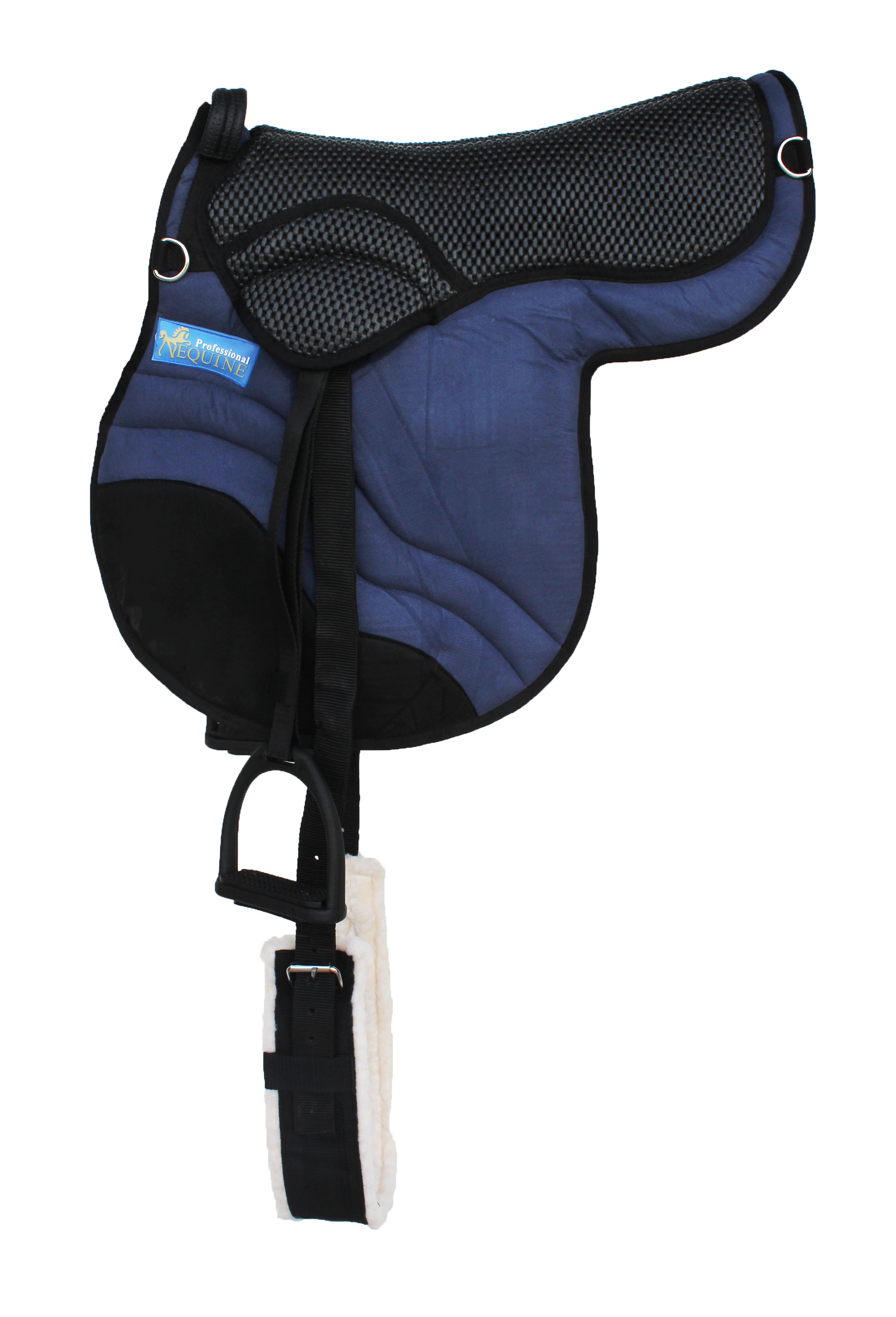 Horse English Western Trail Fleece Padded Adjustable Bareback Saddle Pad 39TS05 - 第 32/53 張圖片
