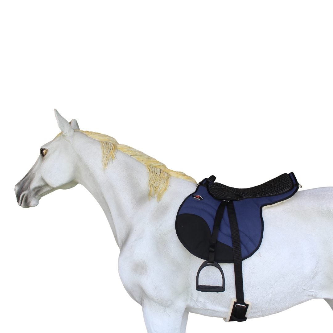 Horse English Western Trail Fleece Padded Adjustable Bareback Saddle Pad 39TS05 - 第 33/53 張圖片