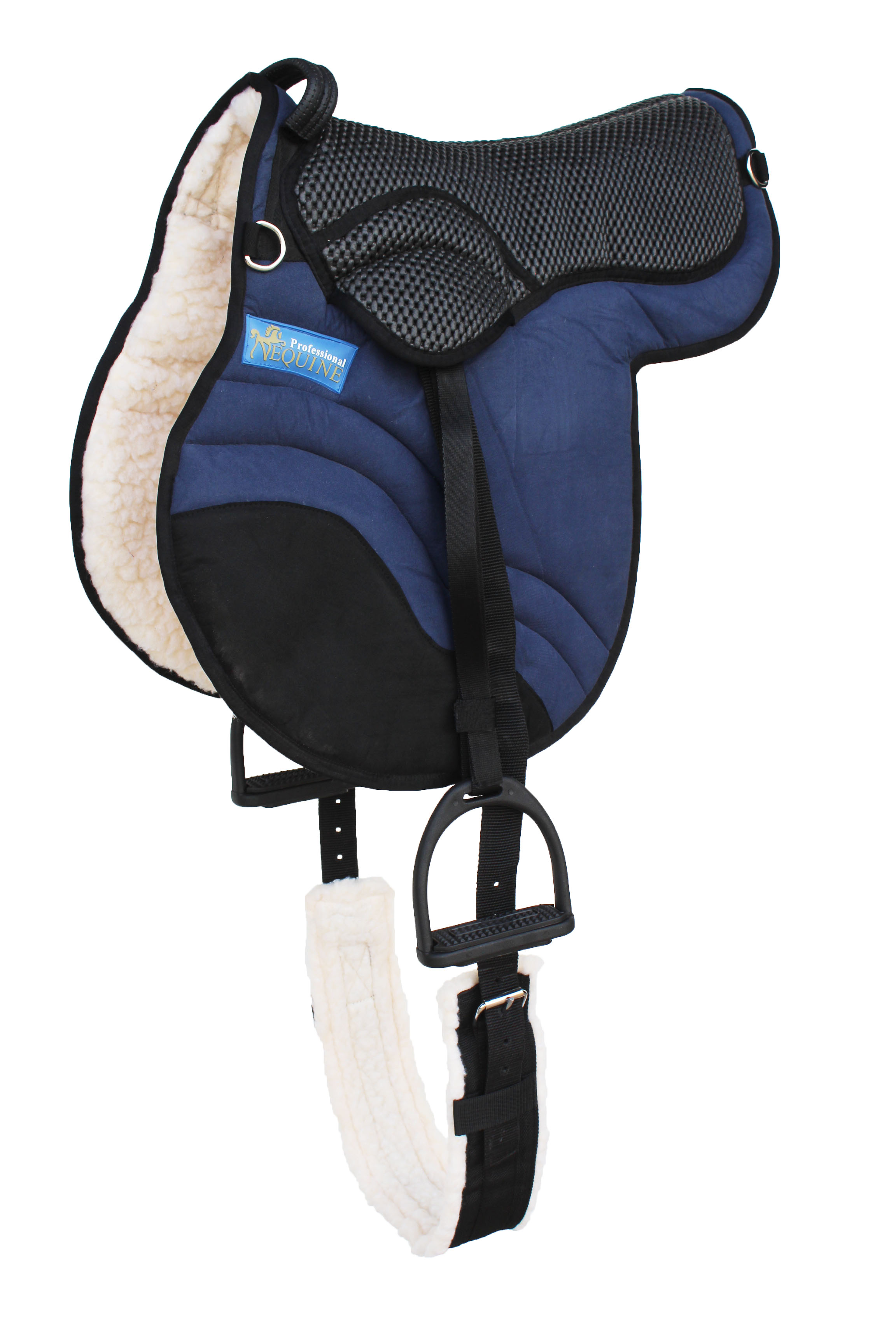 Horse English Western Trail Fleece Padded Adjustable Bareback Saddle Pad 39TS05 - 第 30/53 張圖片