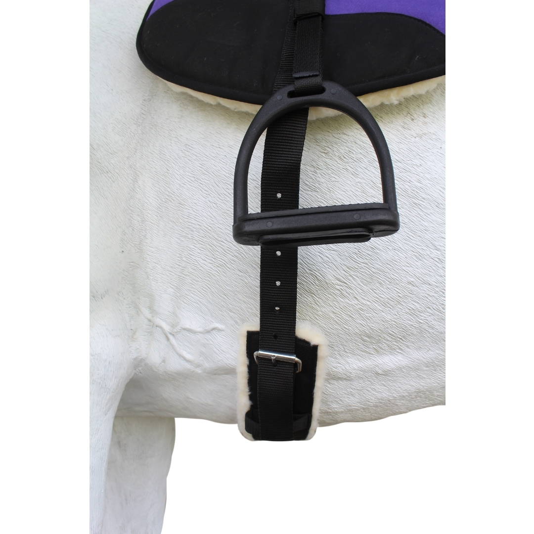 Horse English Western Trail Fleece Padded Adjustable Bareback Saddle Pad 39TS05 - 第 37/53 張圖片