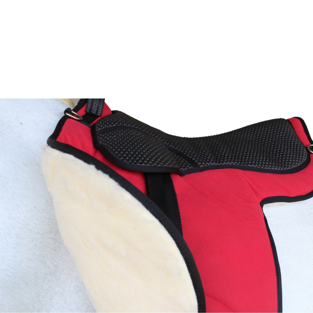 Horse English Western Trail Fleece Padded Adjustable Bareback Saddle Pad 39TS05 - 第 47/53 張圖片