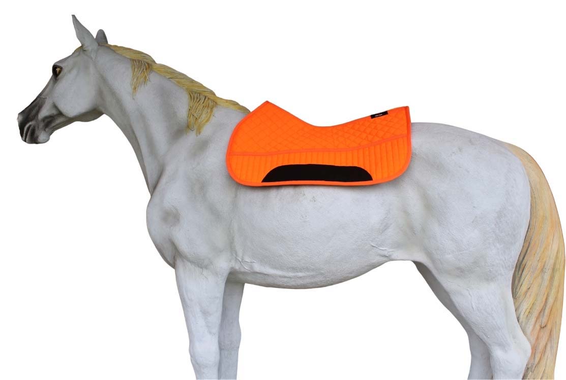 Pferd Schabracke Pferd 26" x 16" konturiert Fleece gefüttert gesteppt Western 39TS10 - Bild 9 von 34