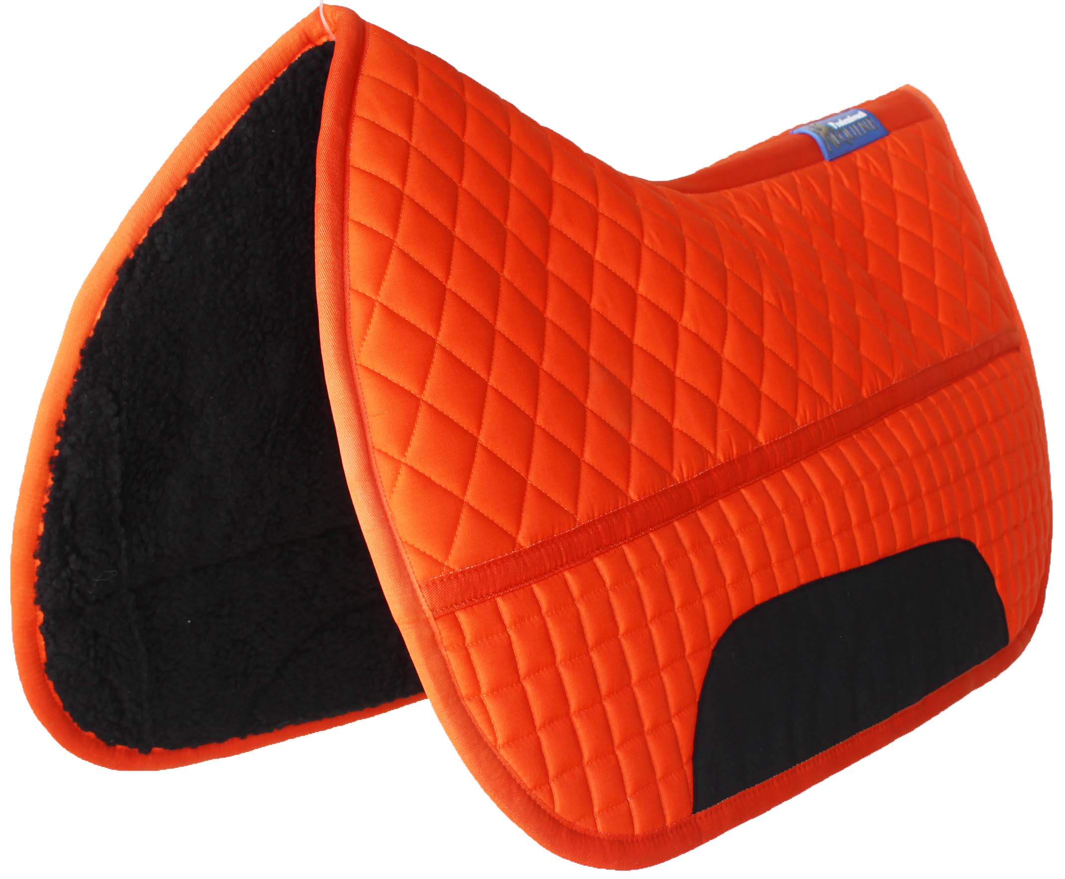 Pferd Schabracke Pferd 26" x 16" konturiert Fleece gefüttert gesteppt Western 39TS10 - Bild 7 von 34