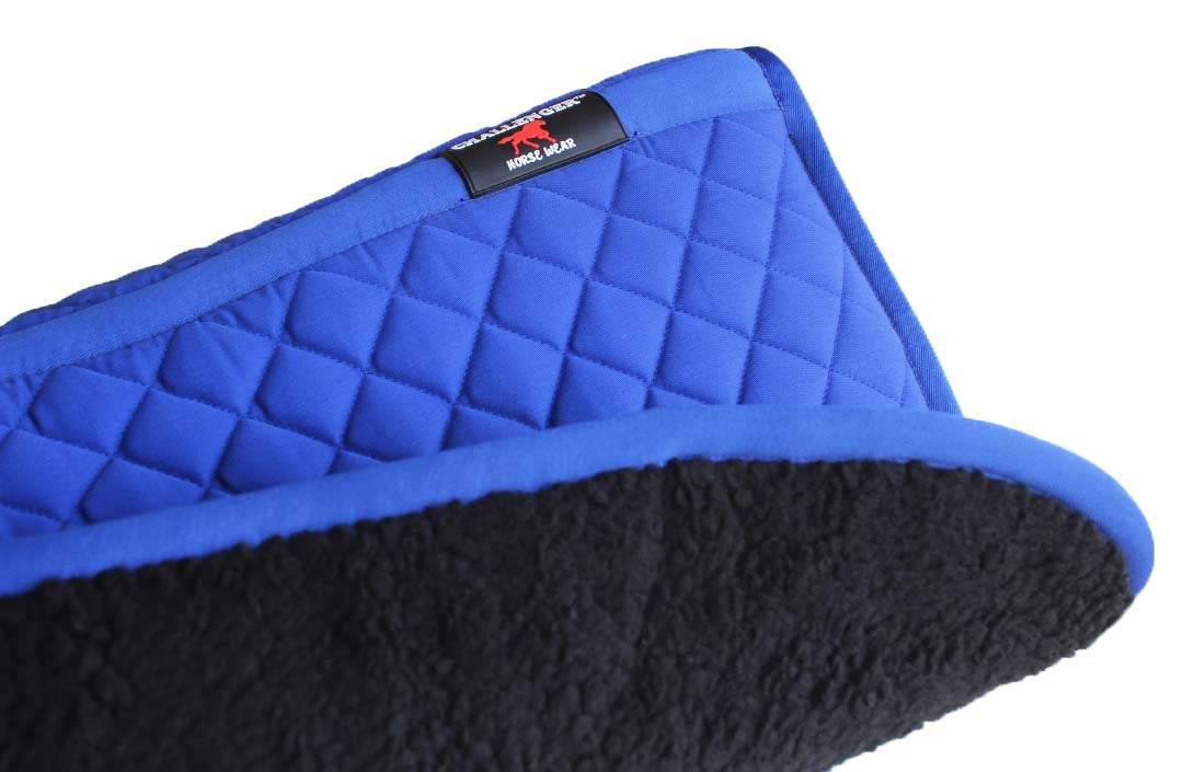 Pferd Schabracke Pferd 26" x 16" konturiert Fleece gefüttert gesteppt Western 39TS10 - Bild 29 von 34