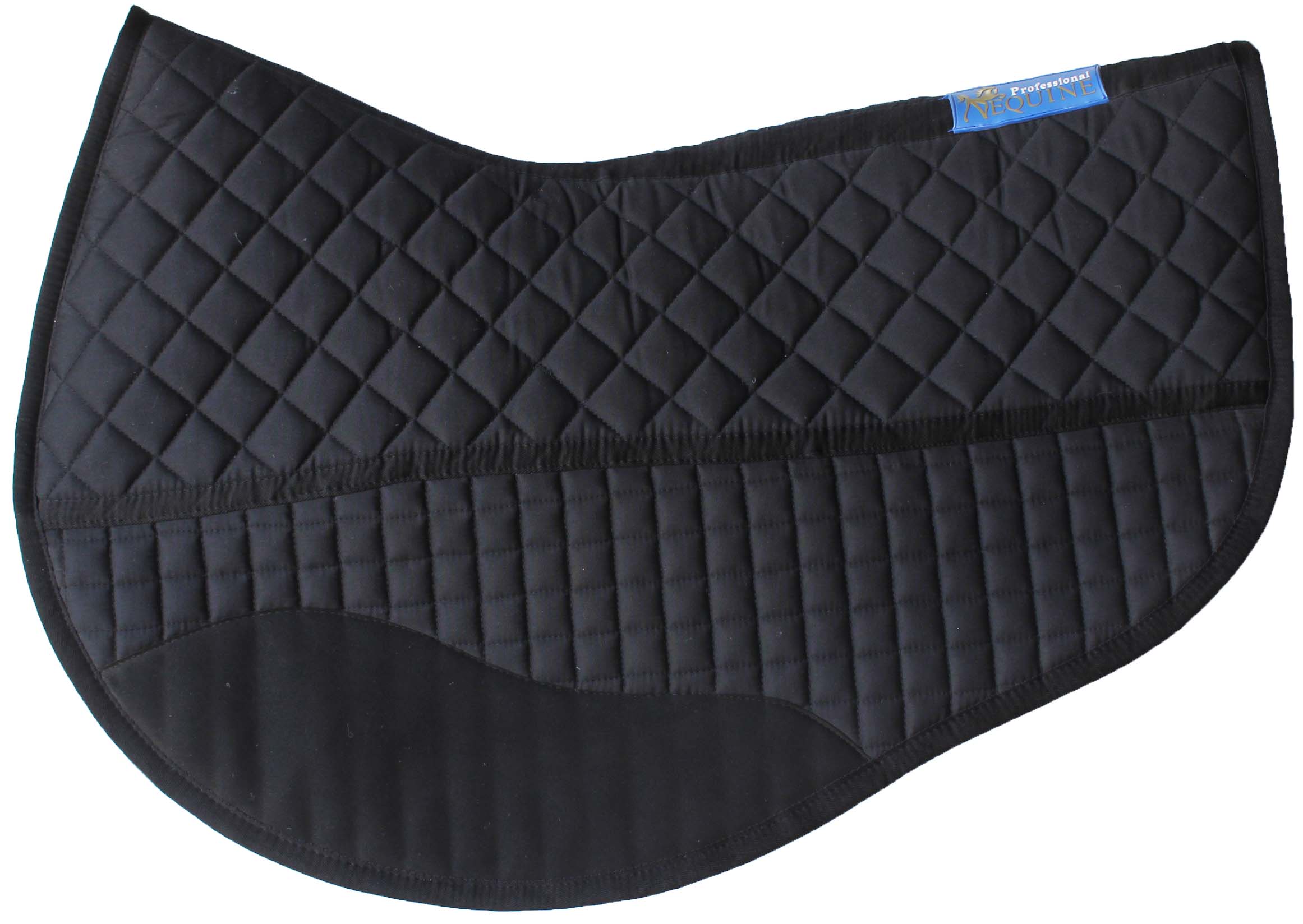 Horse Western Quilted Fleece Lined Contoured Barrel Schabracke Black 39TS11 - Bild 7 von 30