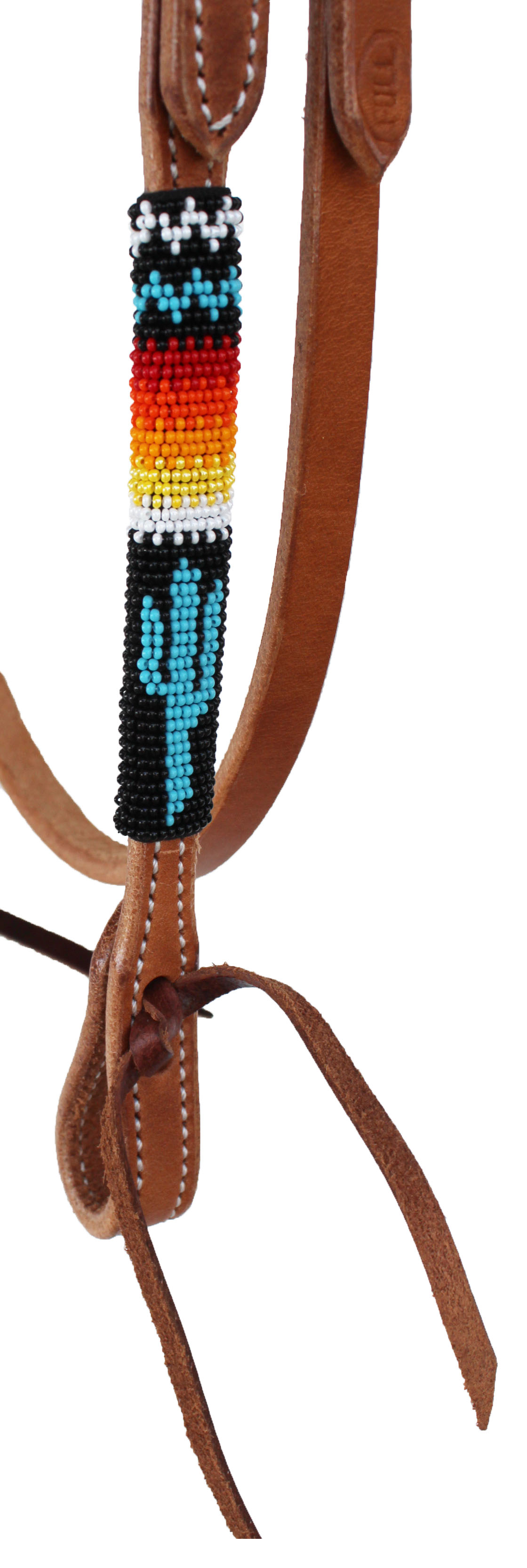 Horse Show Bridle Western Leather Headstall 79RT09HB - Bild 2 von 4