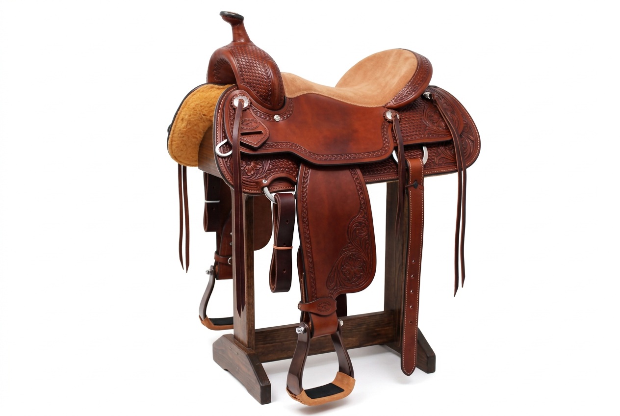 Showman Lightweight Aluminum Western Saddle Stirrups – 6" Extra Wide Bell, Pair
